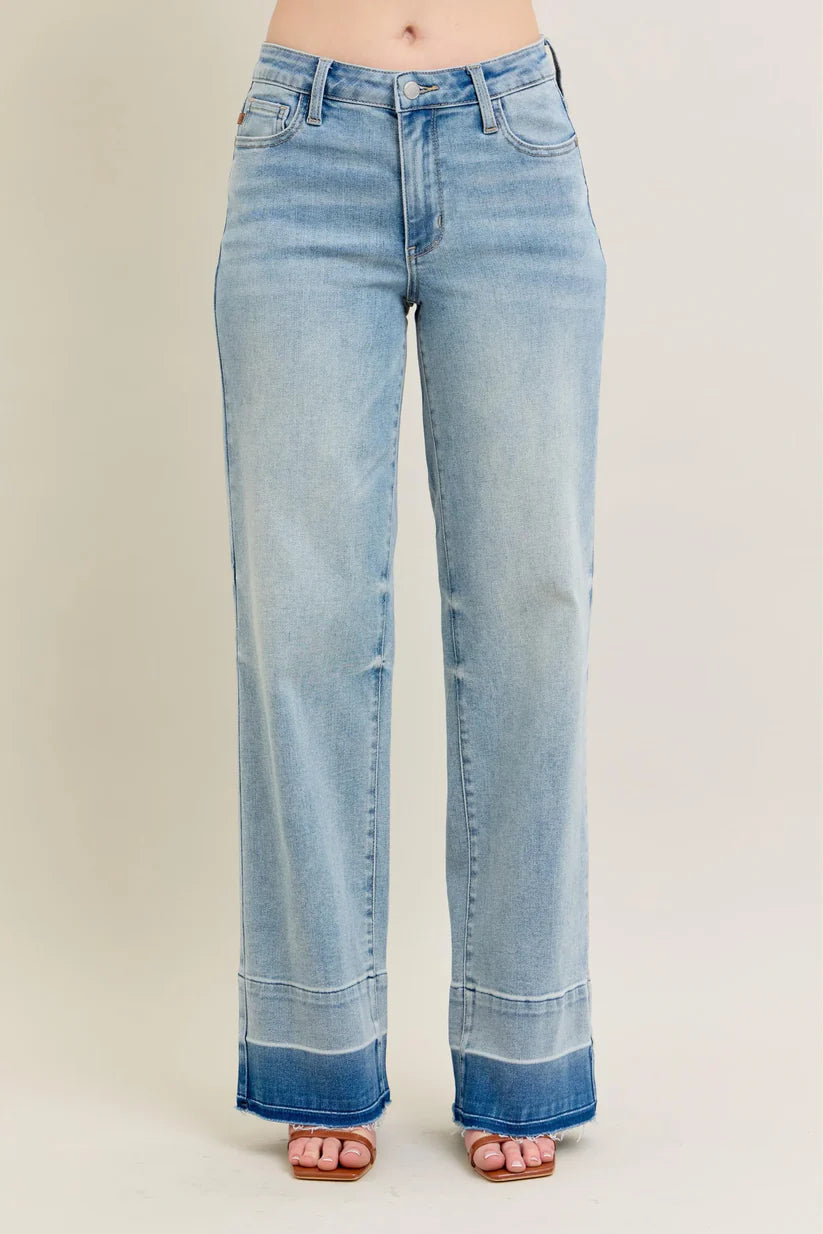 Judy Blue MR Release Hem Wide