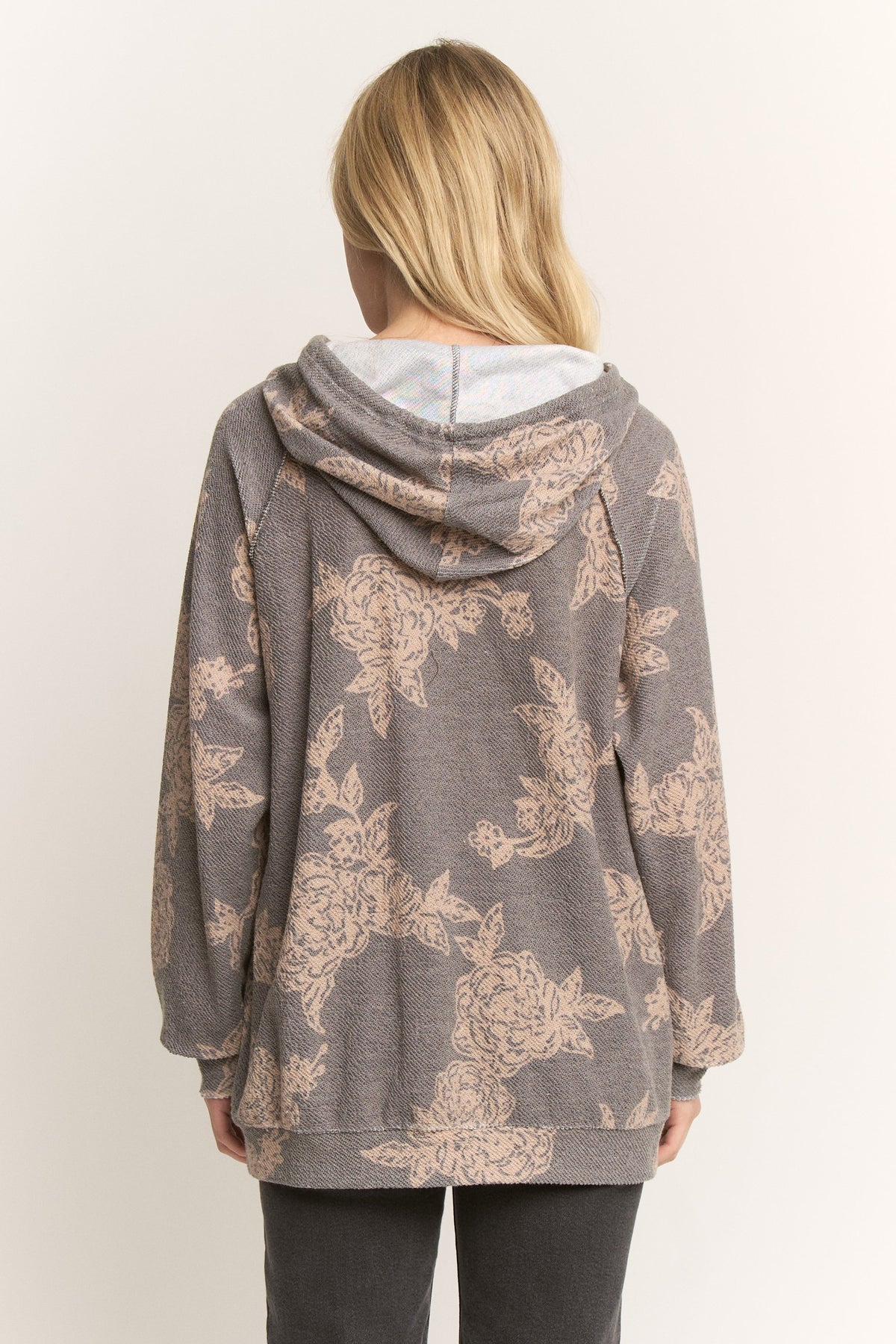 Heimish Multi Print Drawstring Hoodie