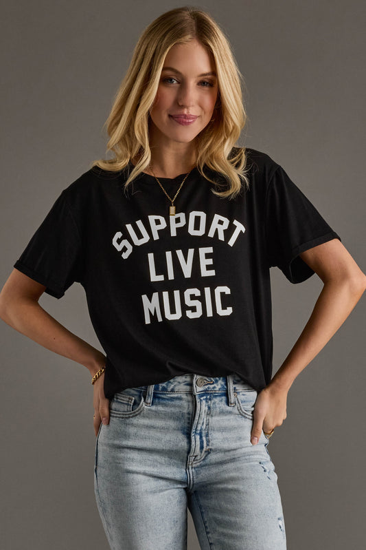 Panache Support Live Music Tee