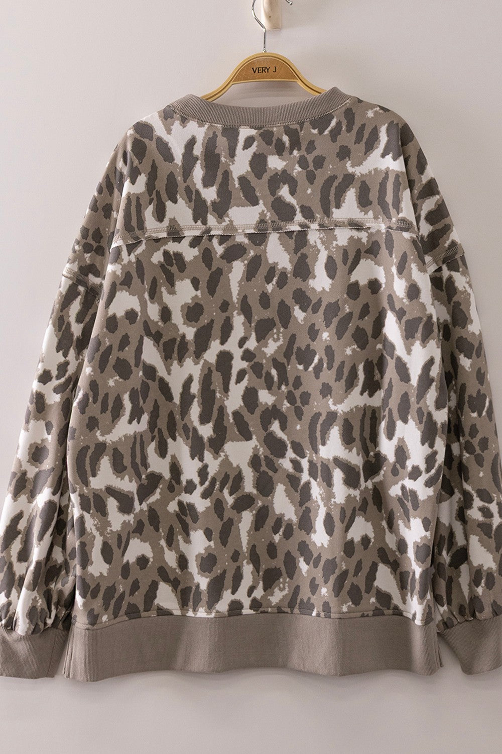 New In Abstract Print Pullover