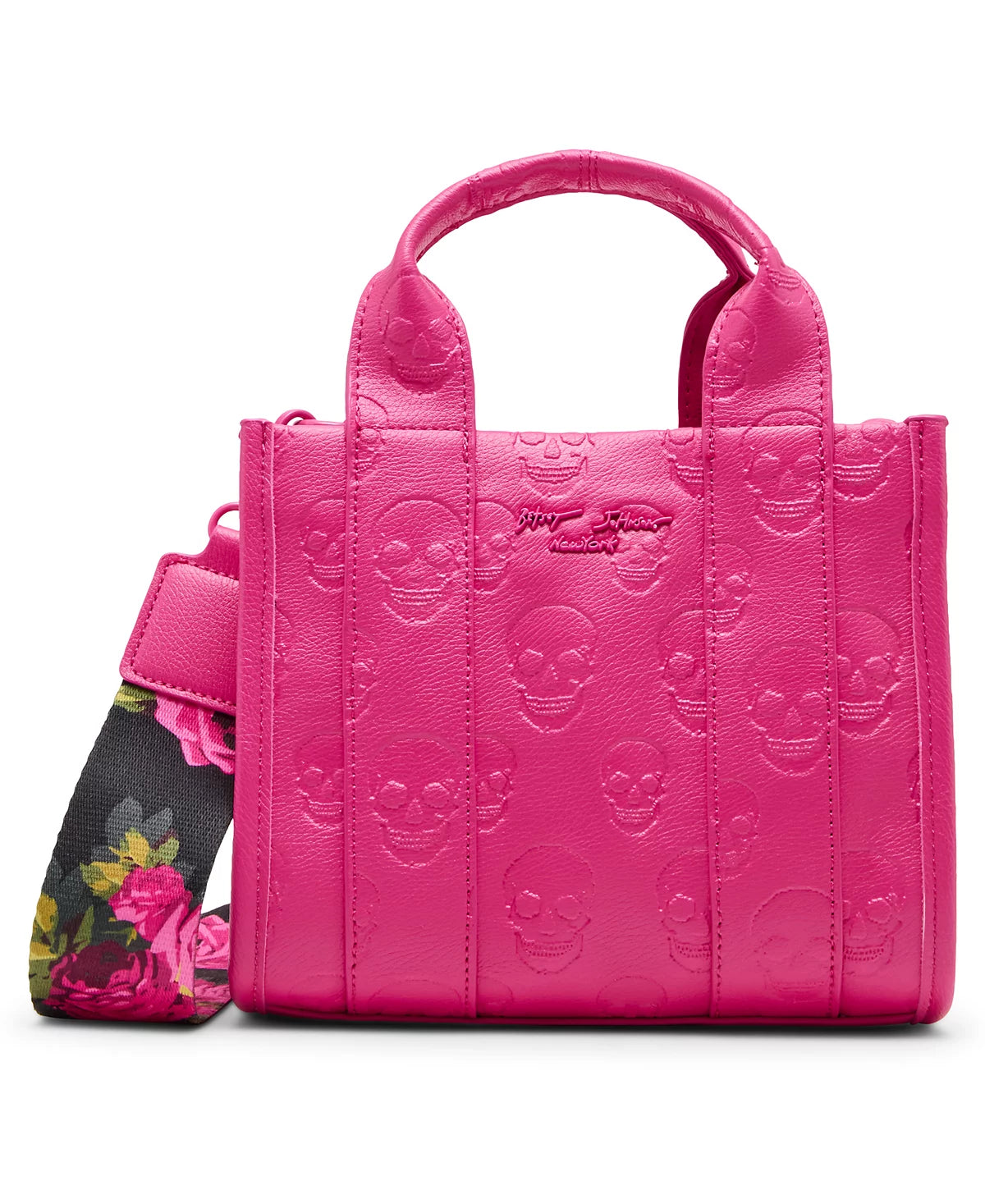 Betsey Johnson Pink Square Mini Tote