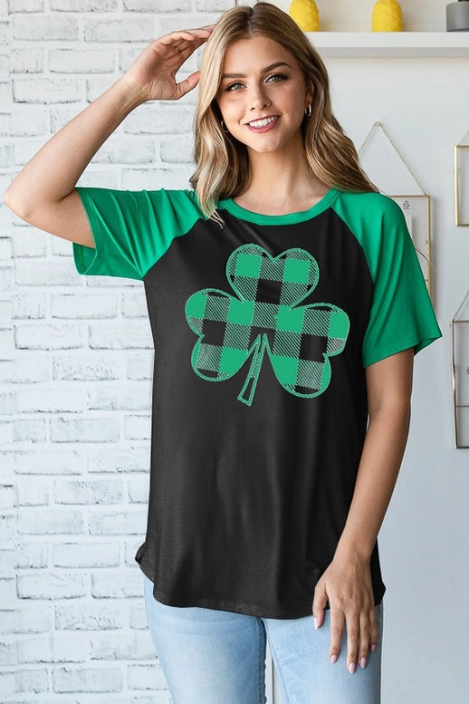 Heimish Clover Print Tee