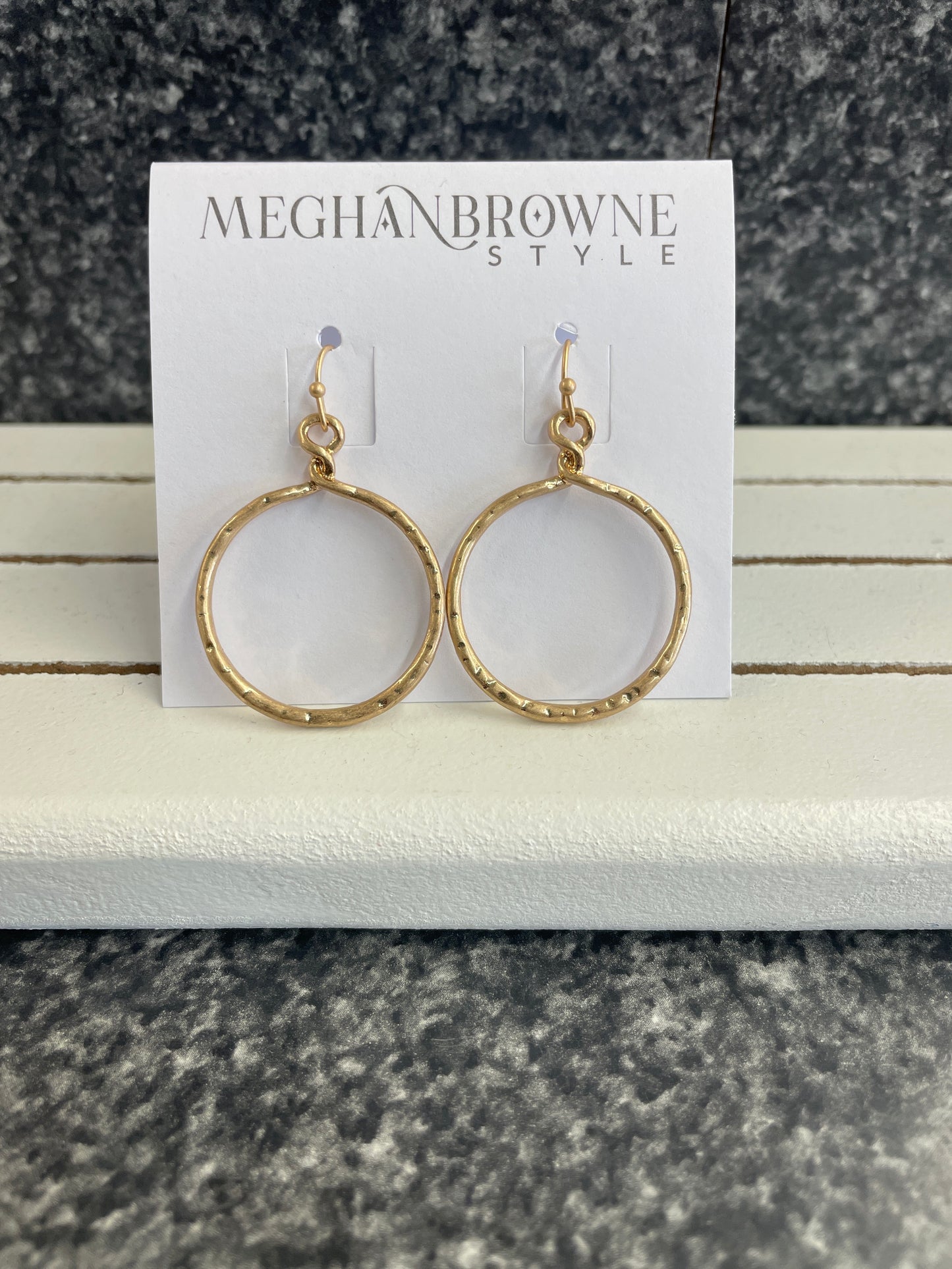 Meghan Browne Venus Hoop Earrings