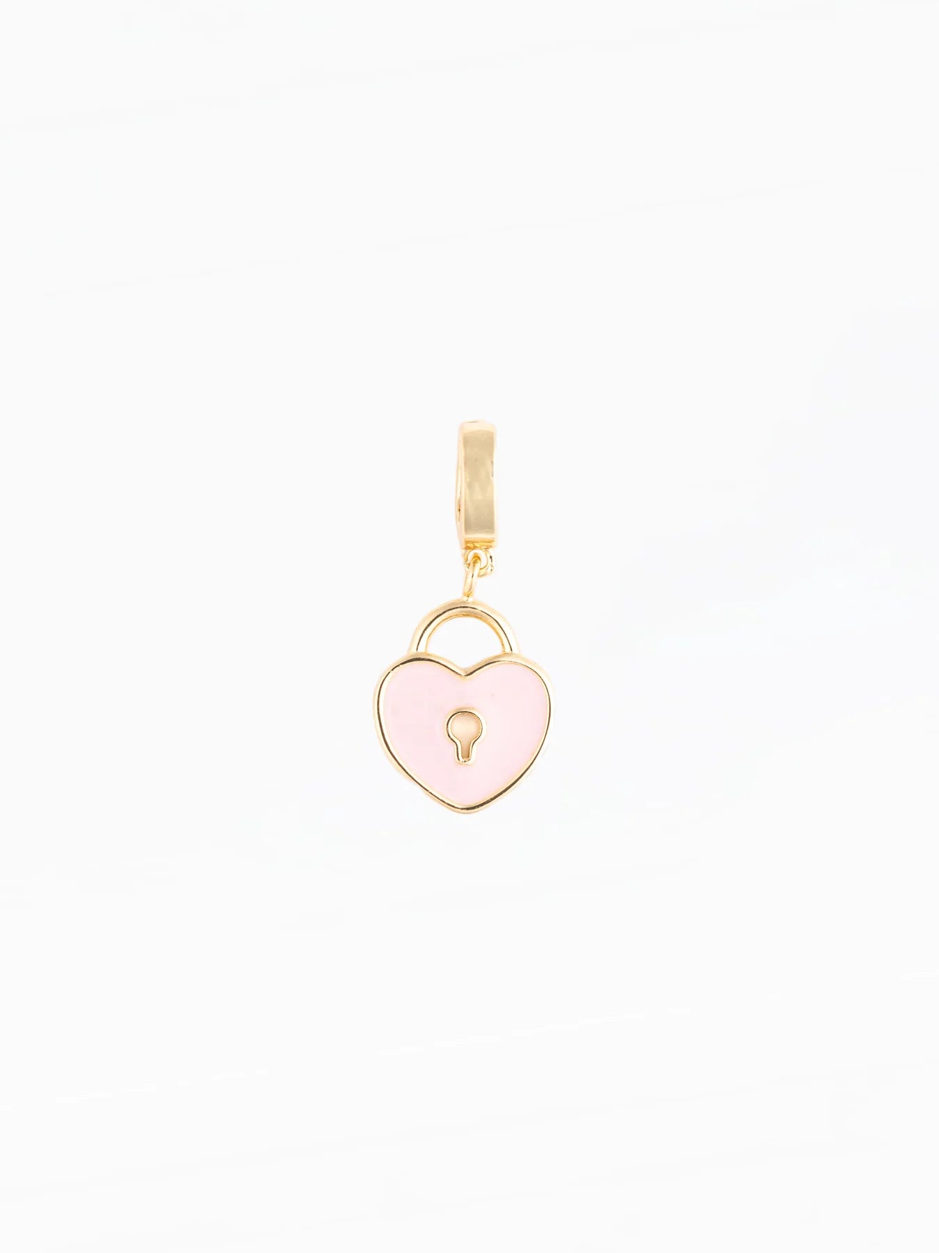 Michelle McDowell Pink Heart  Girl Charm