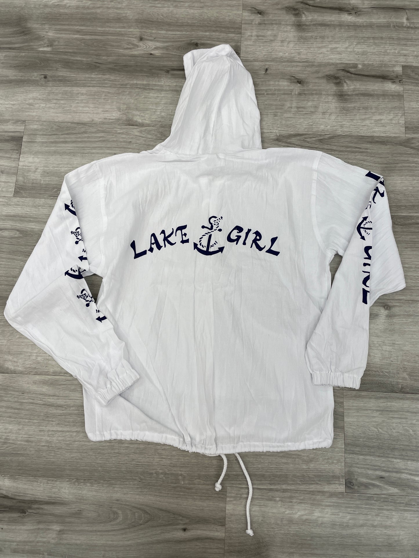 Lake Girl Lightweight Zip Up W/Hood