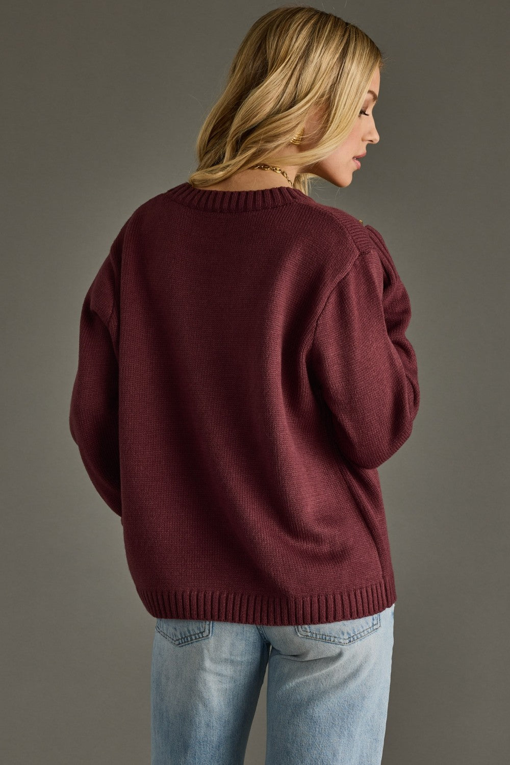 Panache Apparel Wine Weather Sweater