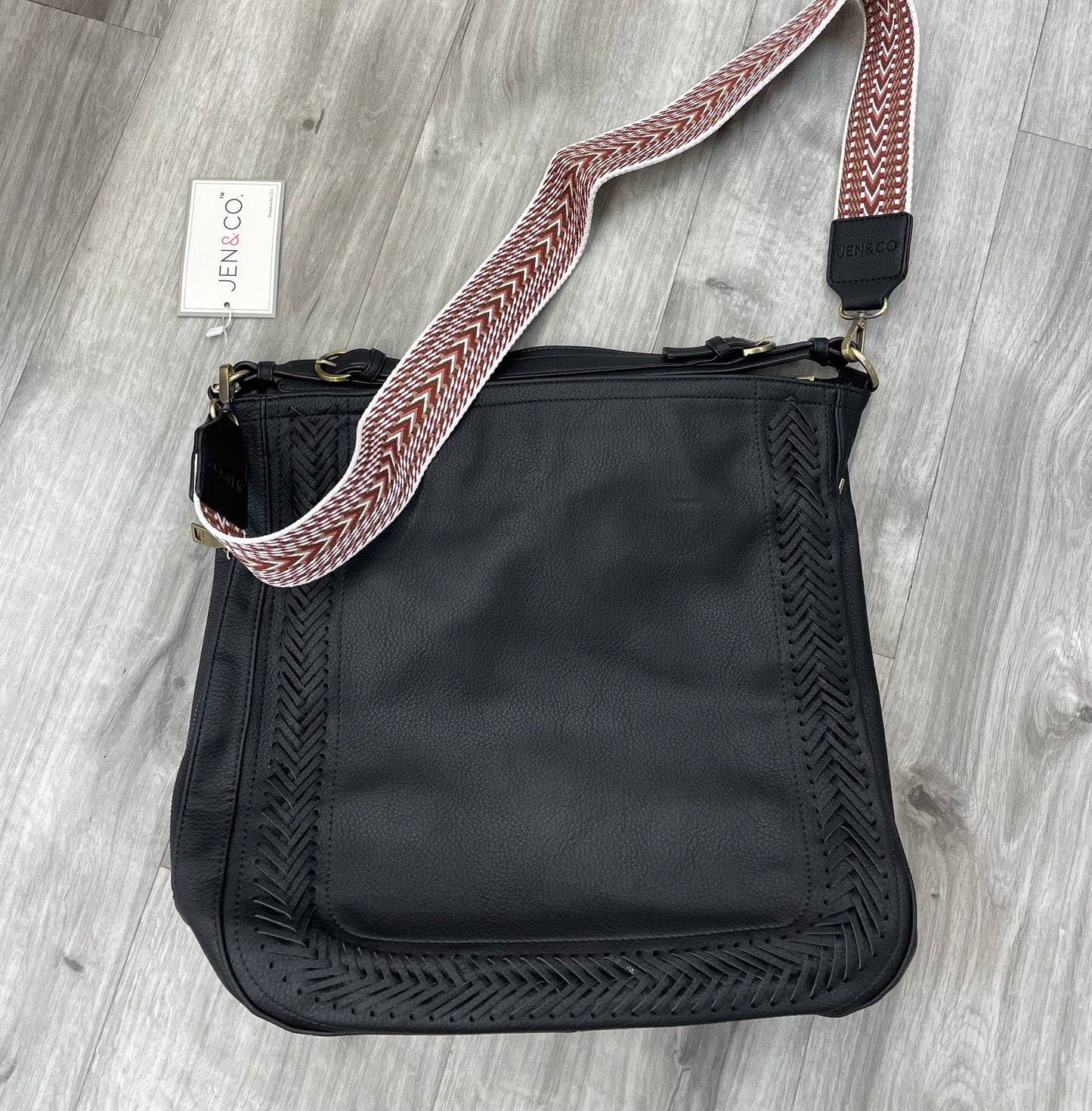 Jen & Co Aris Whipstitch purse