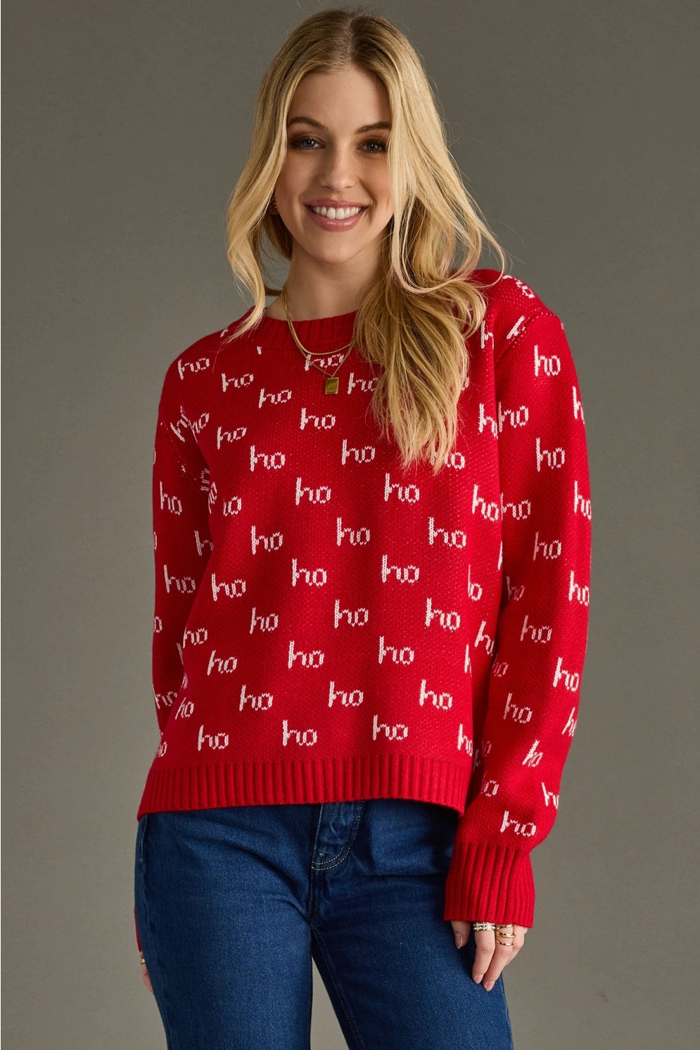 Panache Apparel Ho Ho Ho Sweater