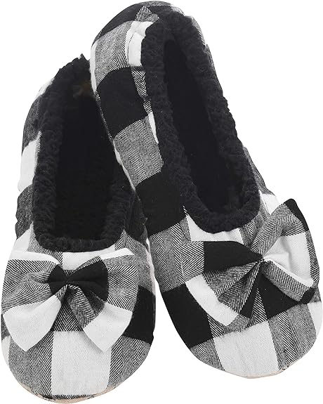 Snoozies Plaid Slippers