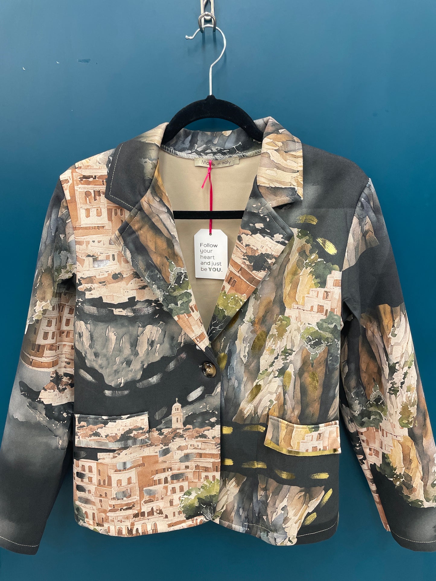 Yolly Graphic Blazer