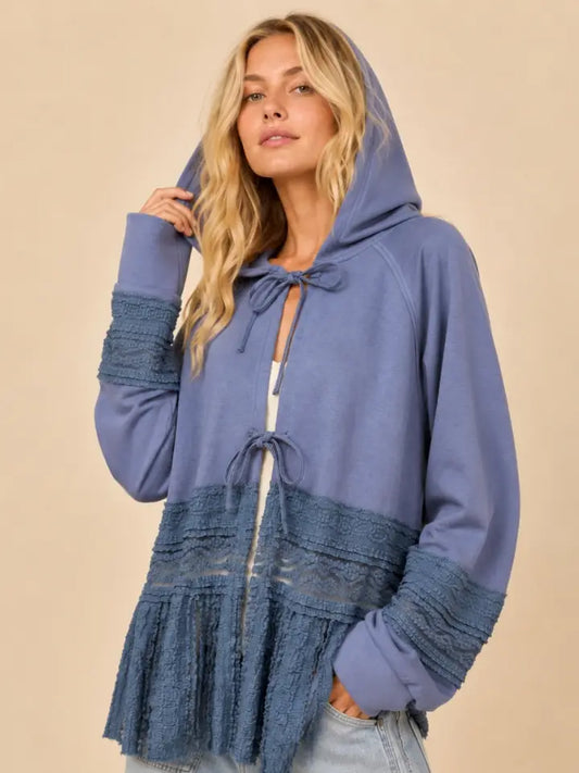 J.NNA Wanderer Hooded Cardigan