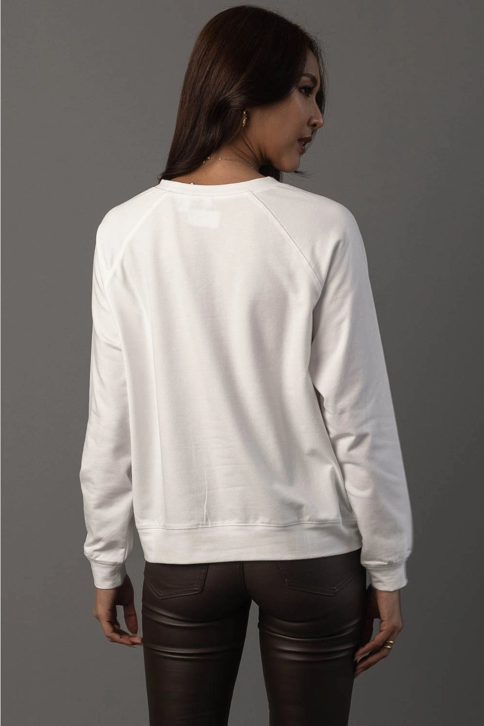 Panache Apparel Girl At Pumpkin Patch Lightweight Sweatshirt