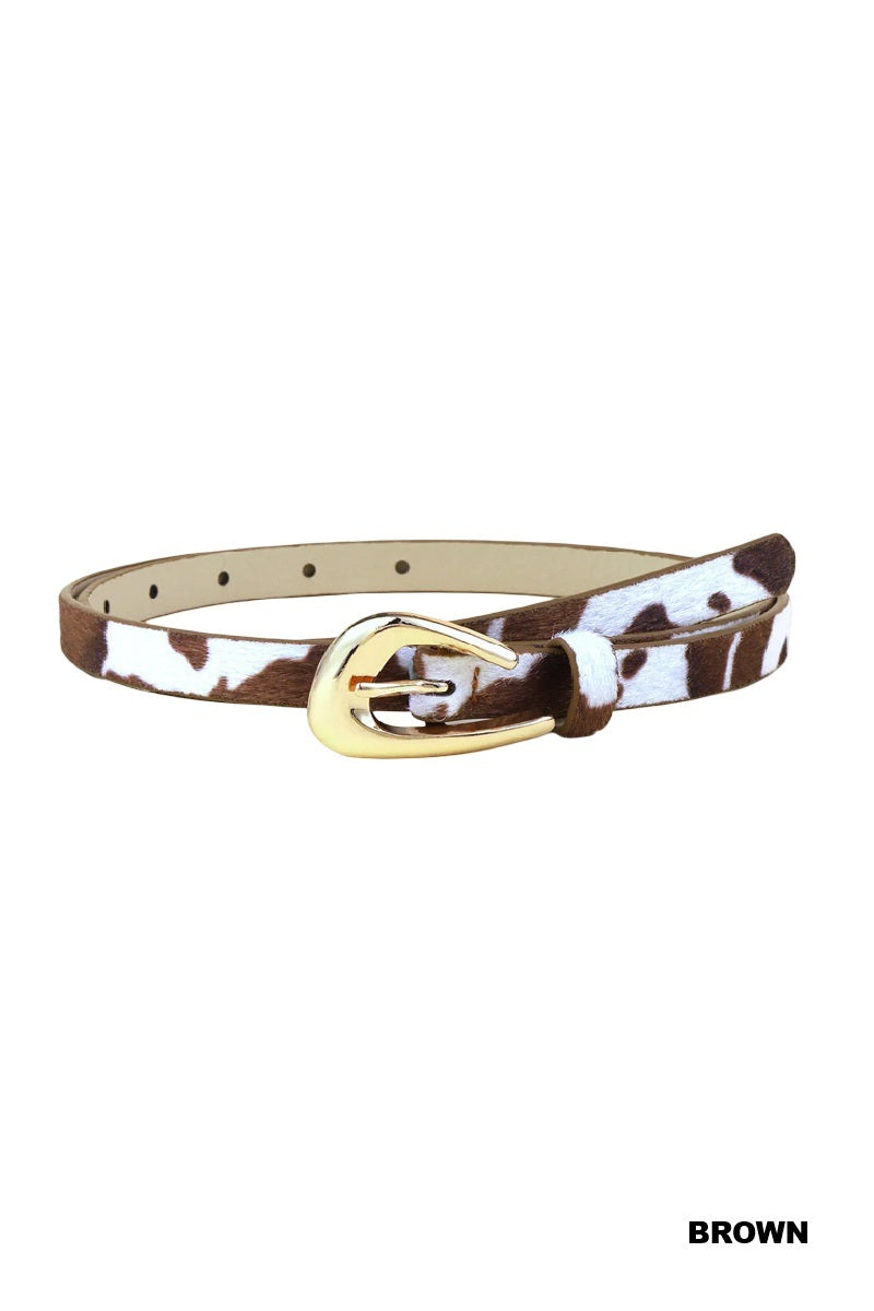 Teardrop Pin Buckle Fashion Belt