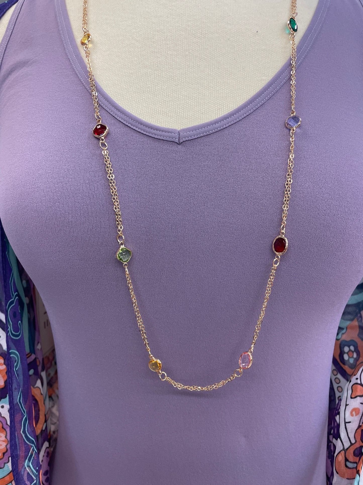 Roxy & Lola Confetti Cascade Necklace