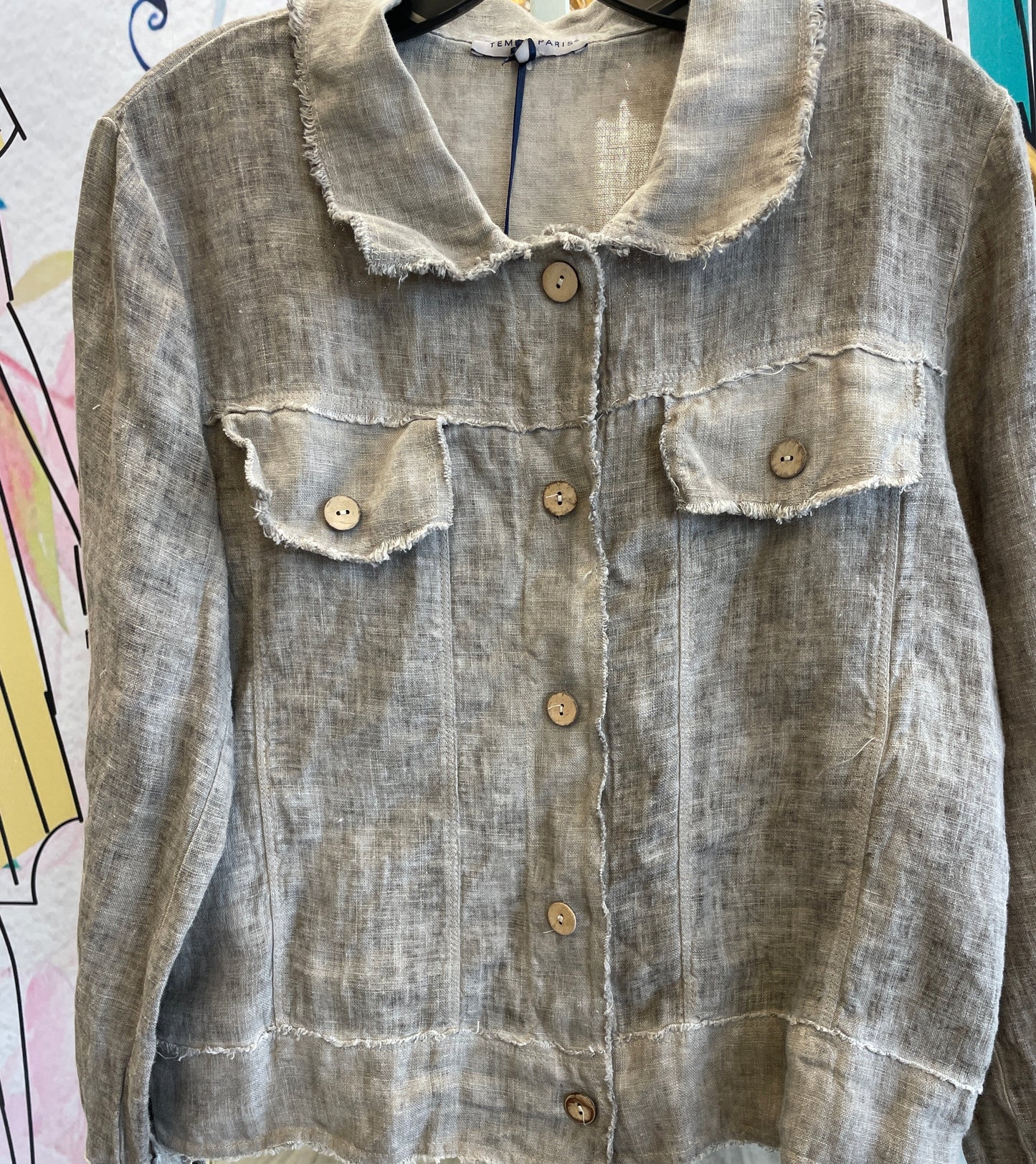 Tempo Paris Linen Jacket
