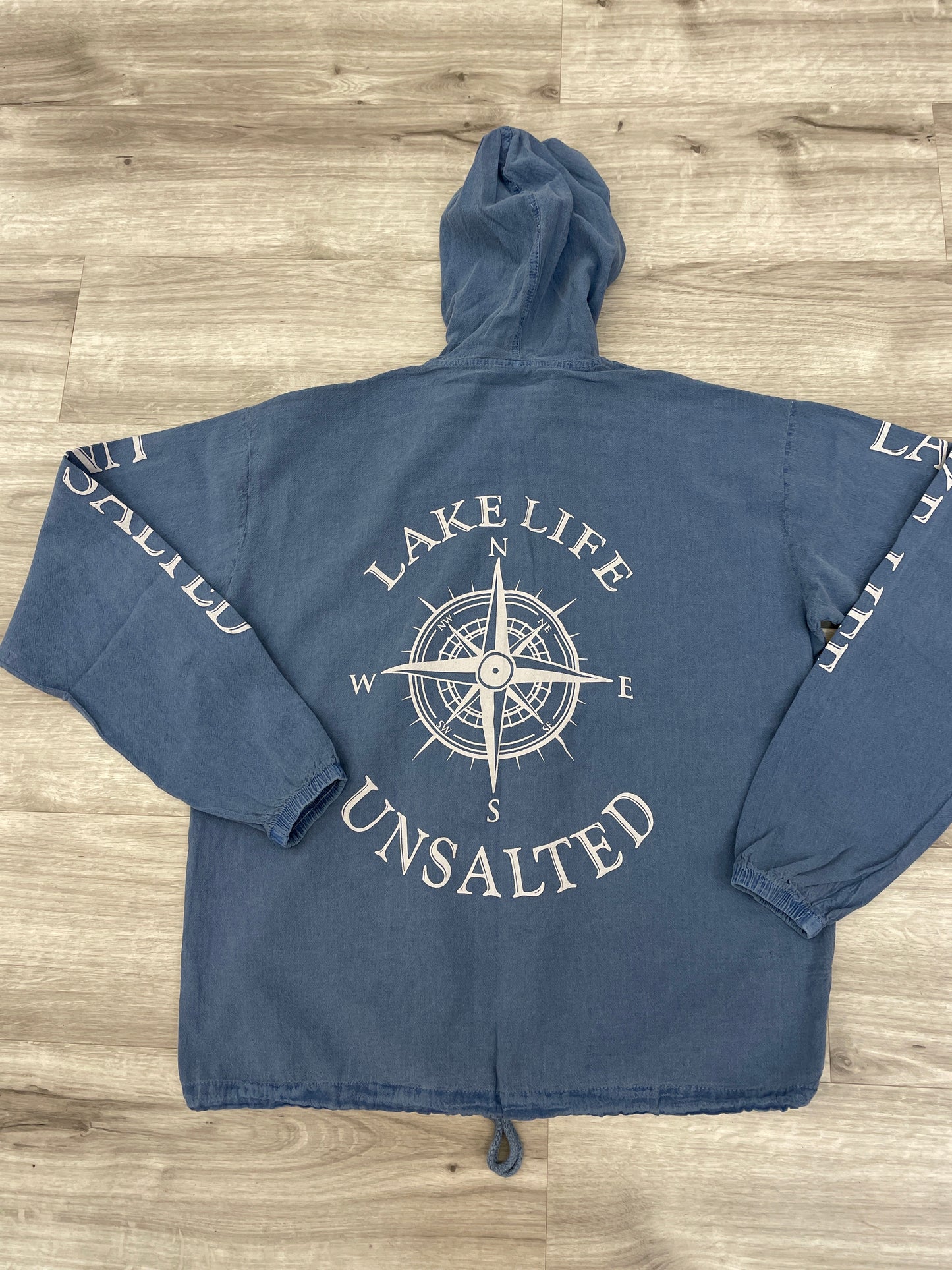 Lake Life Unsalted Zip Up W/Hood