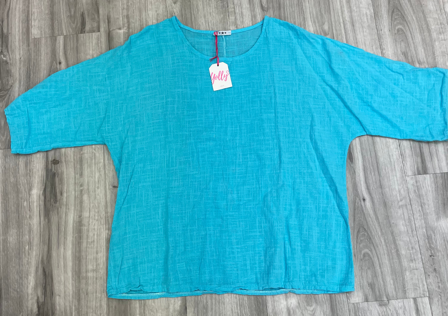 Yolly Cotton Top W/Necklace