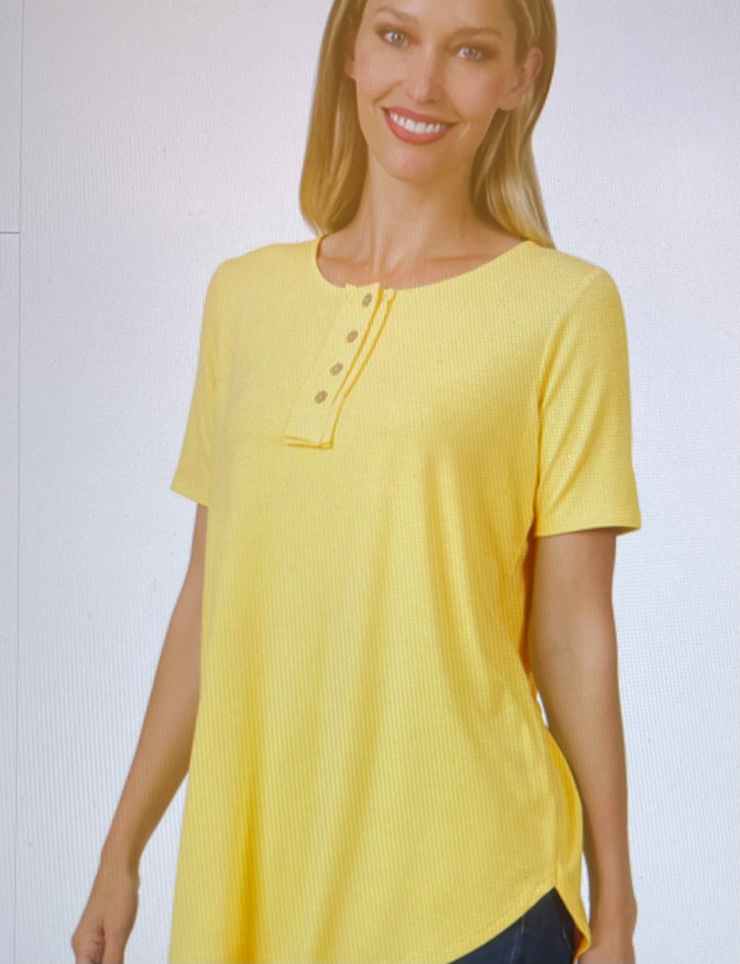 Zenana Short Sleeve Button Down Top