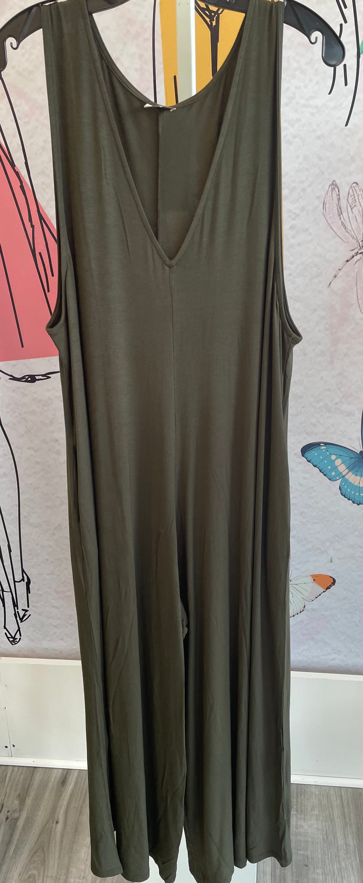 Elloh Wideleg Jumpsuit with Side Pockets