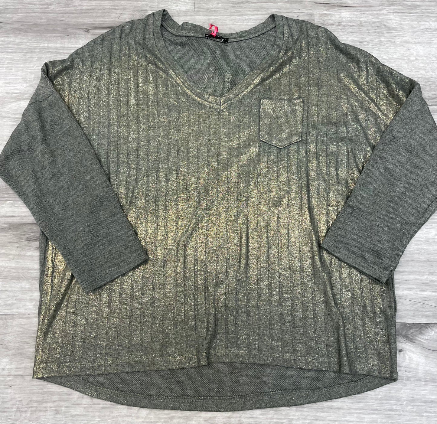 Yolly V-Neck  Shimmer Sweater