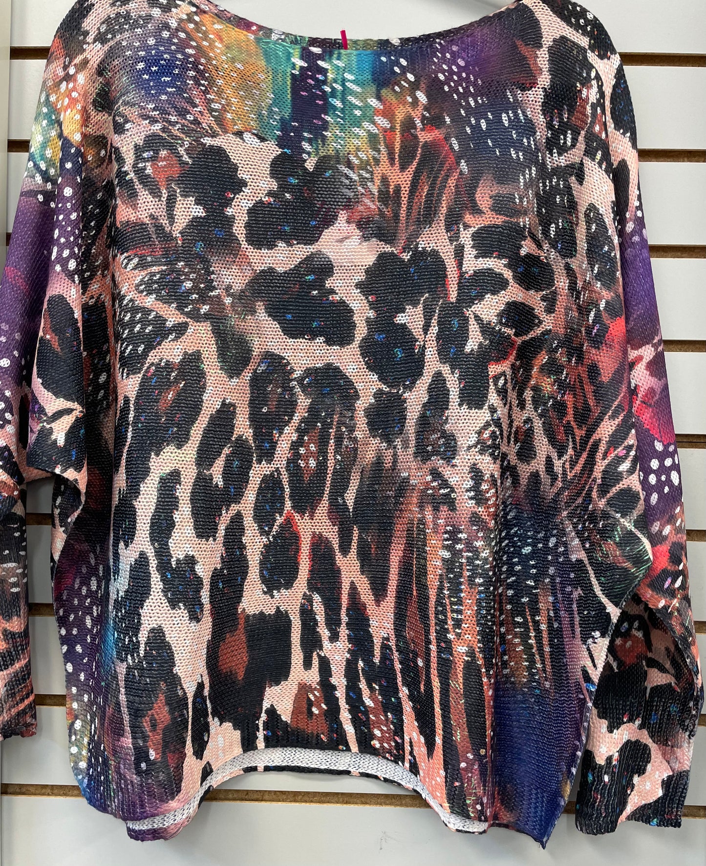 Yolly Spotted Animal Print Top