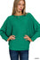 Zenana Ribbed batwing Sweater