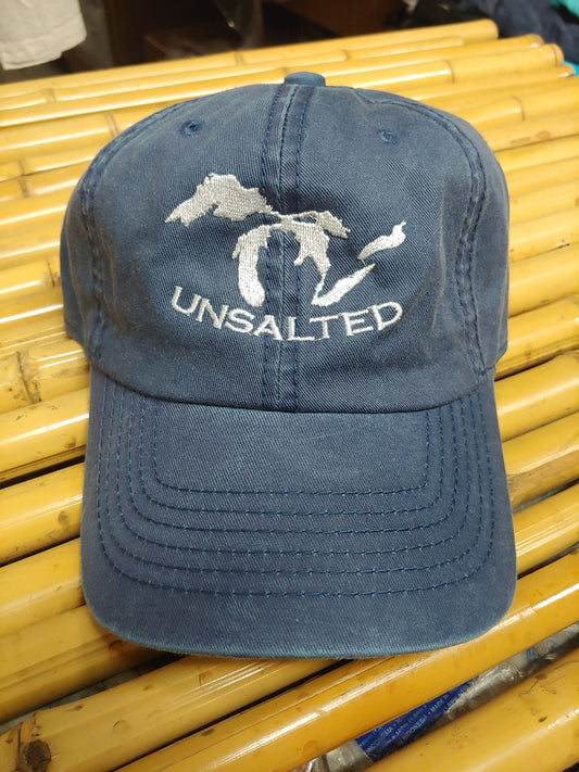 Great Lakes  Unsalted Cap With Map
