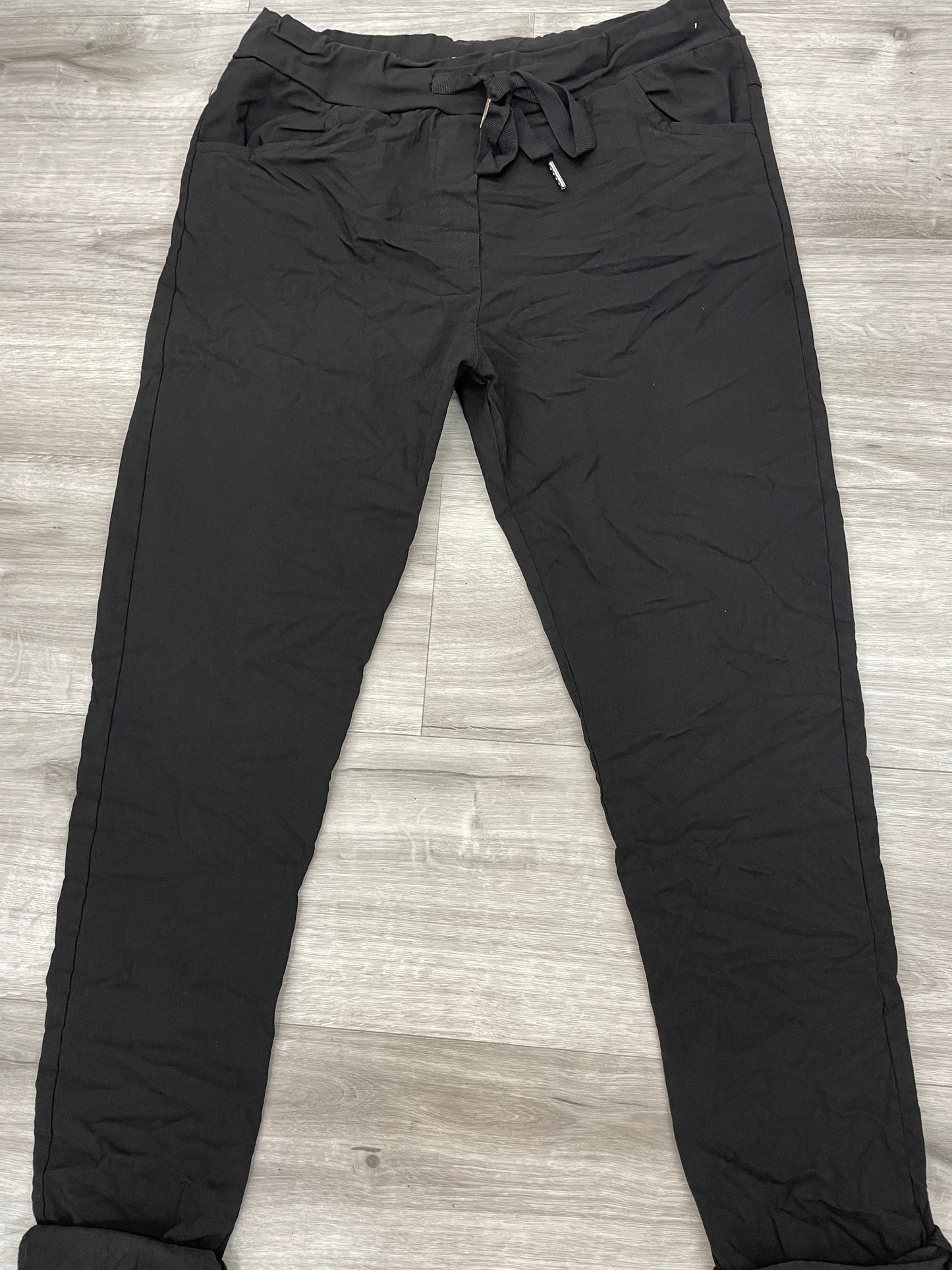 Yolly Drawstring Joggers With Back Pockets