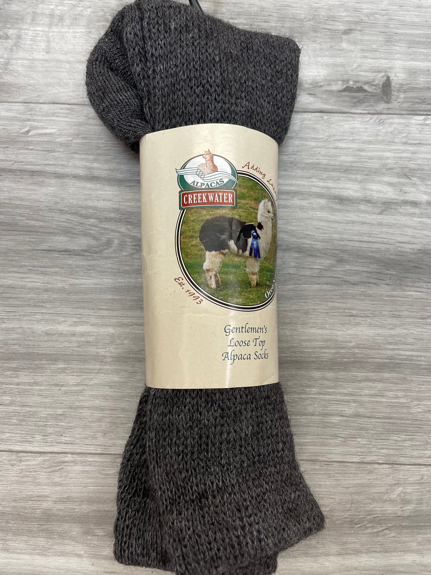Alpacas Gentlemen's Loose Top Socks