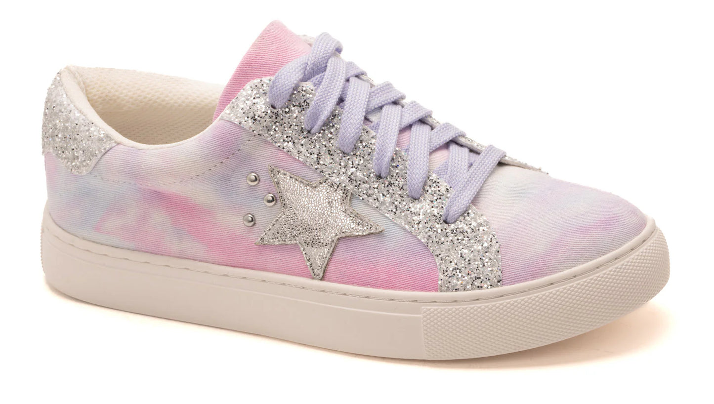 Corkys Hey Girl Pastel Tie Dye Sneakers