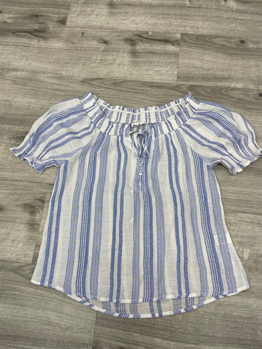 Mine By Blu Pepper Striped Off The Shoulder Top