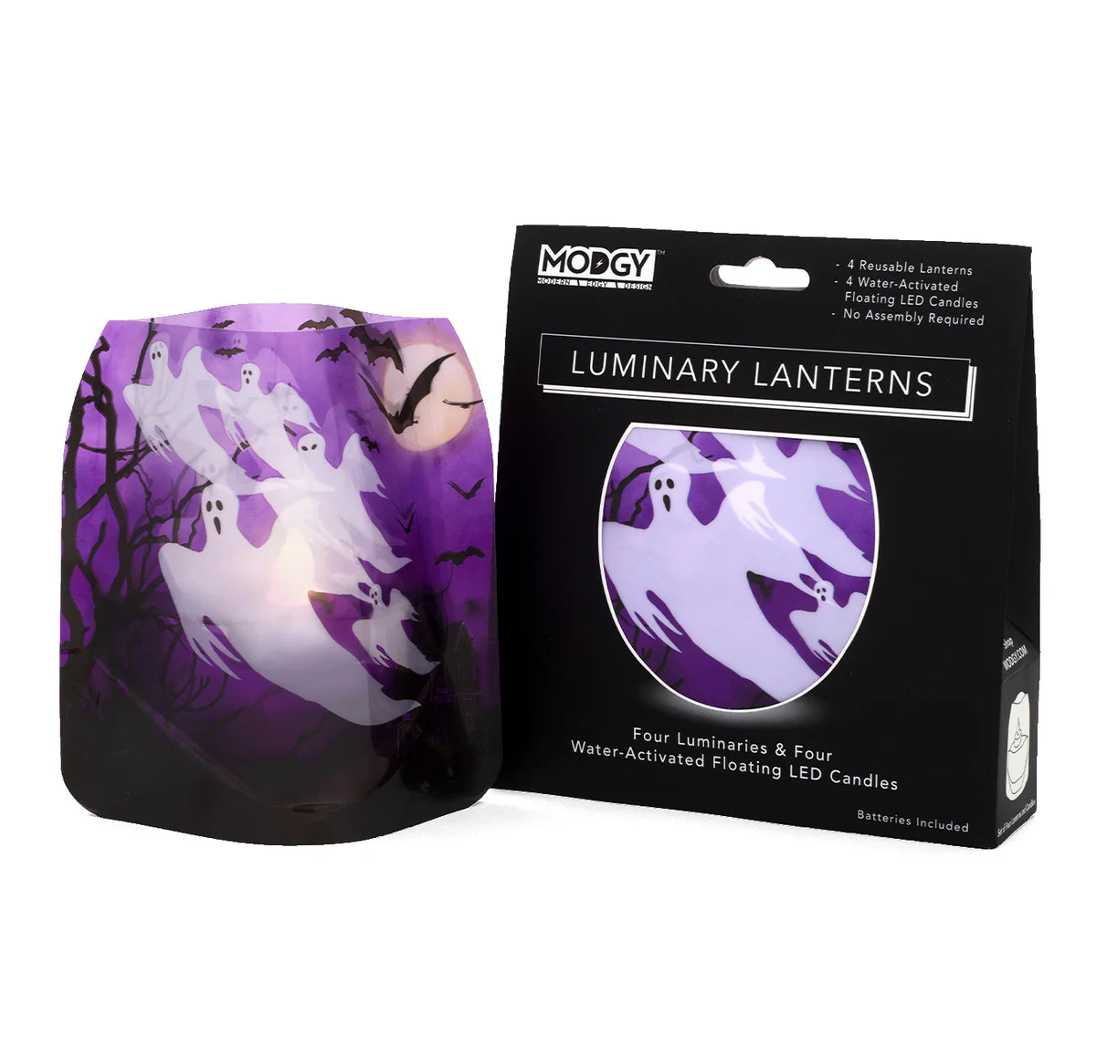 MODGY Halloween  Luminaries & Water-Activated Floating Candles