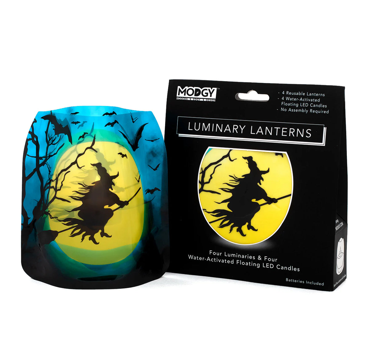 MODGY Halloween  Luminaries & Water-Activated Floating Candles