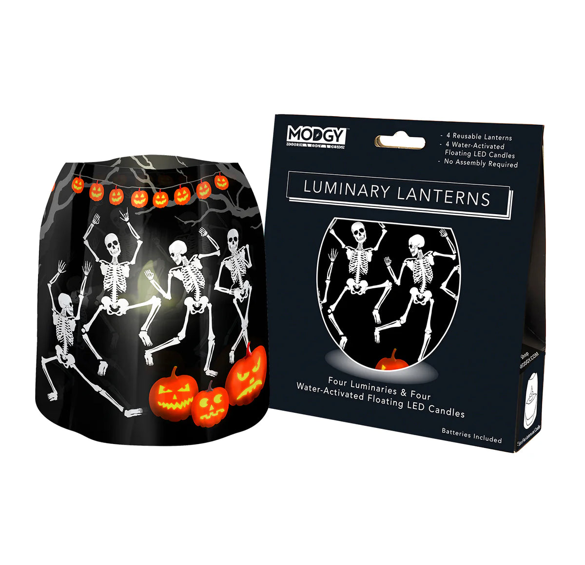 MODGY Halloween  Luminaries & Water-Activated Floating Candles