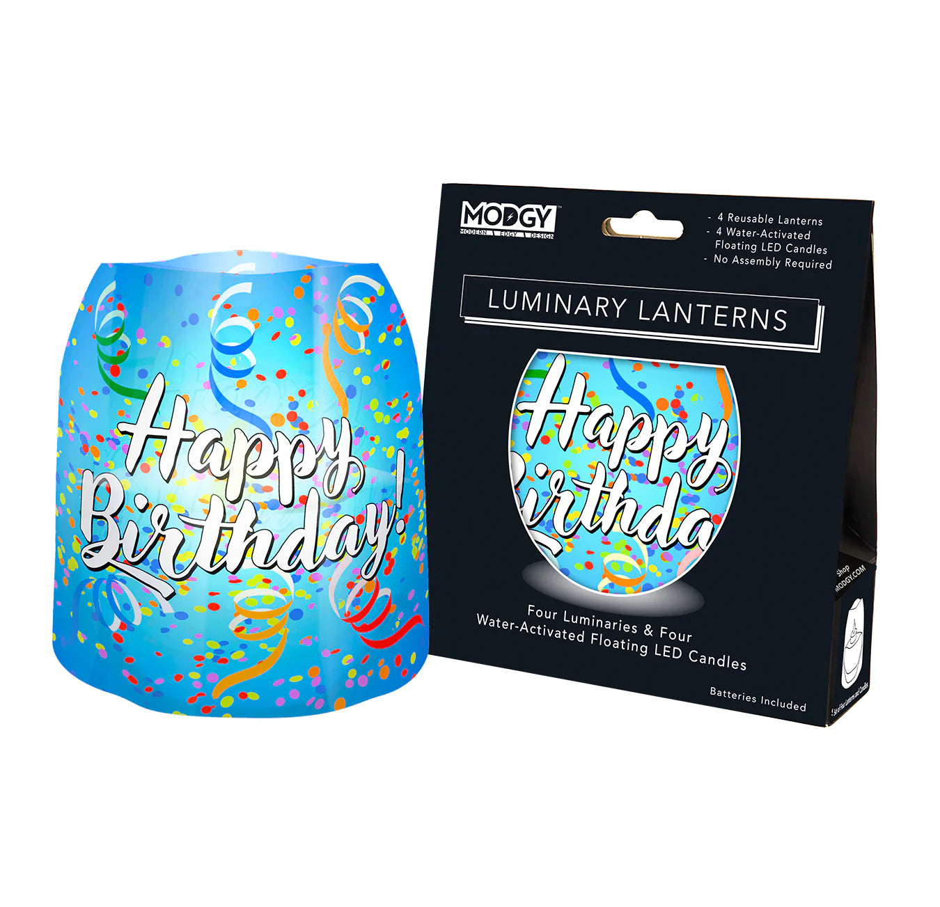 MODGY Luminaries & Water-Activated Floating Candles