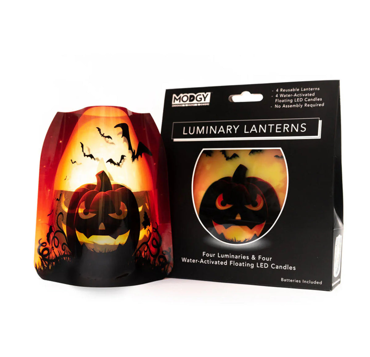 MODGY Halloween  Luminaries & Water-Activated Floating Candles