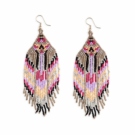 Myra Beaded Dangle Earrings