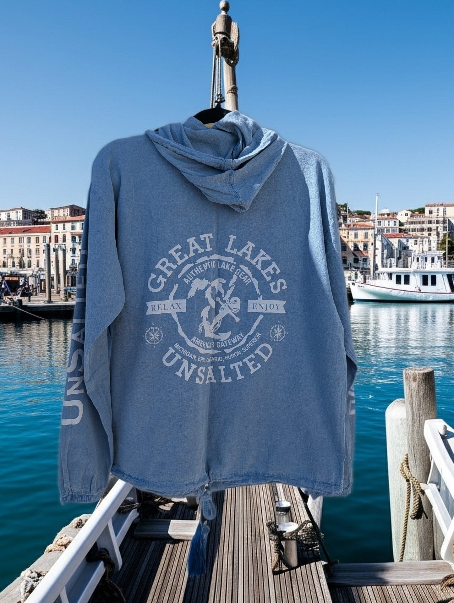Great Lakes Unsalted Zip Up W/Hood