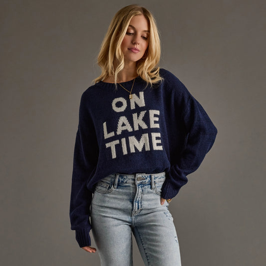 Panache Apparel Co. On the Lake Time Lightweight Sweater