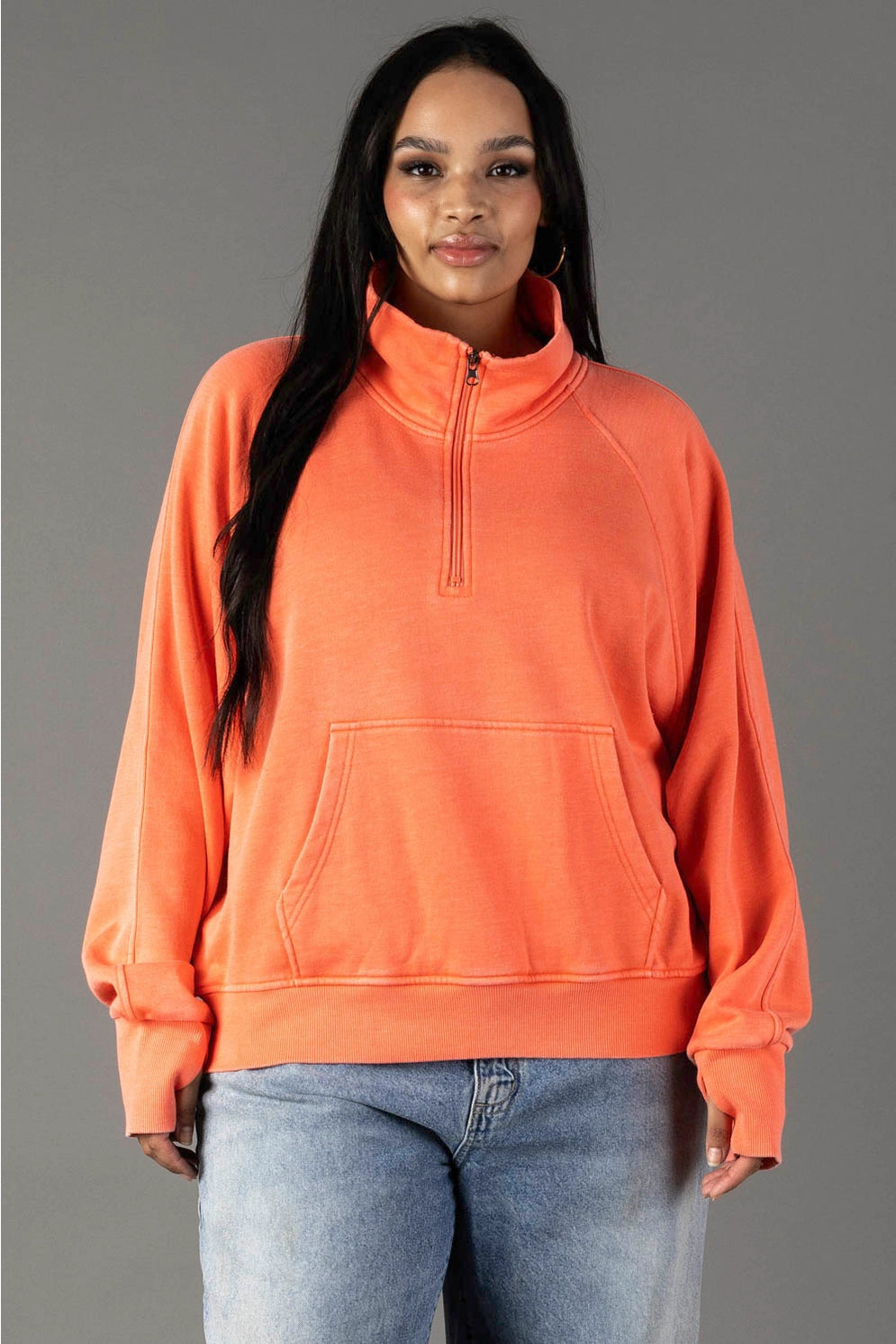 Panache Apparel Quarter Zip Sweatshirt