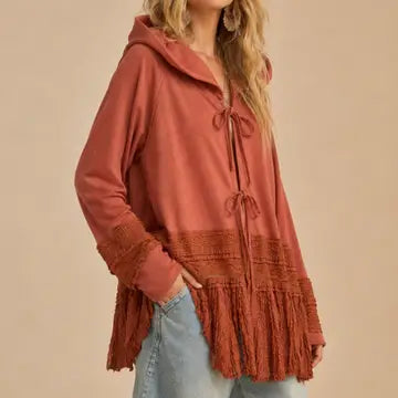 J.NNA Wanderer Hooded Cardigan