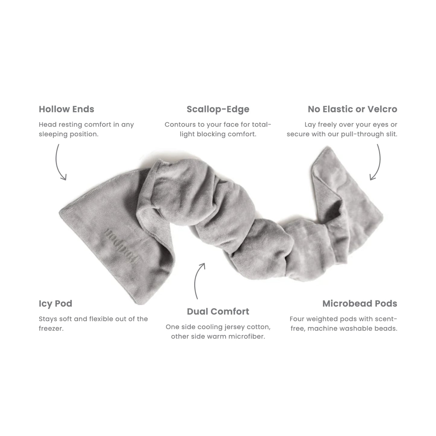 Nodpod Weighted Eye Mask