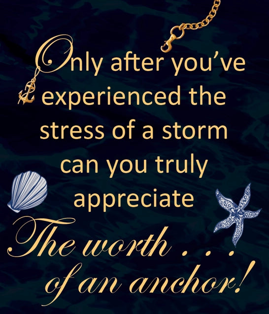 Carol Young Silver Anchor Rope Necklace