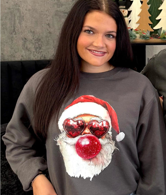 Knox & Nell Red Bubble Santa Sweatshirt