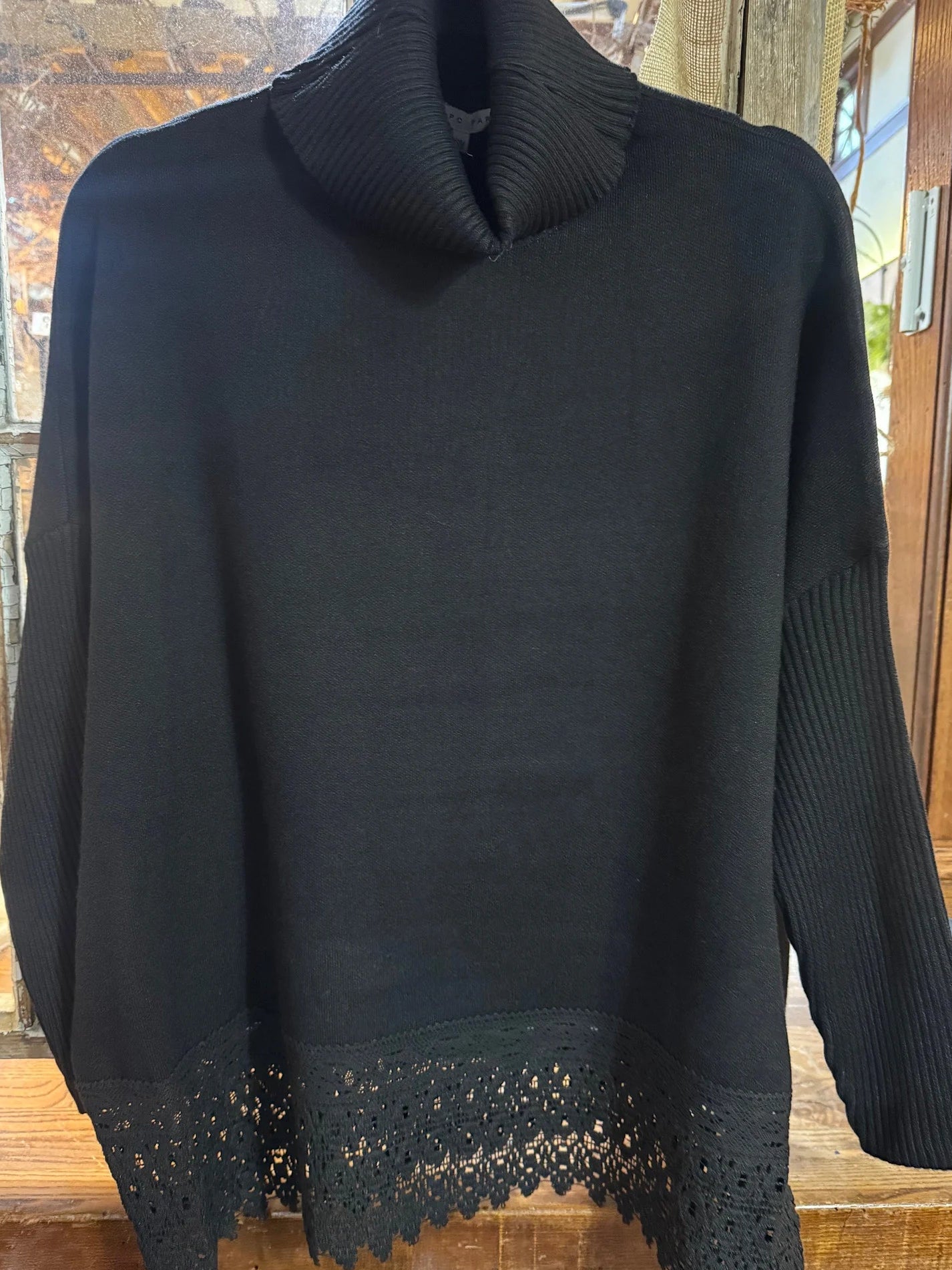 Tempo Lace Edge Sweater