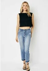 Judy Blue Mr Release Hem Cropped Bootcut