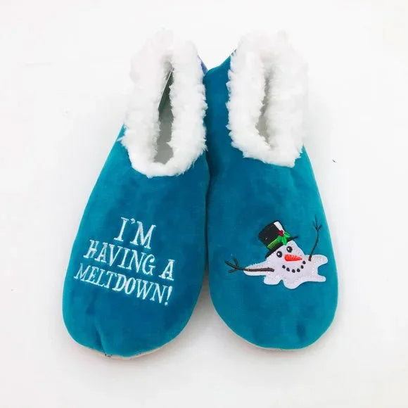 Snoozies Christmas Slippers