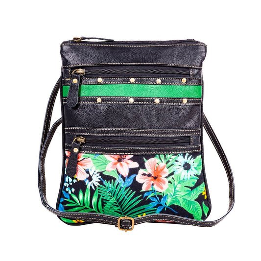 Myra Marianna Floral Leather Bag