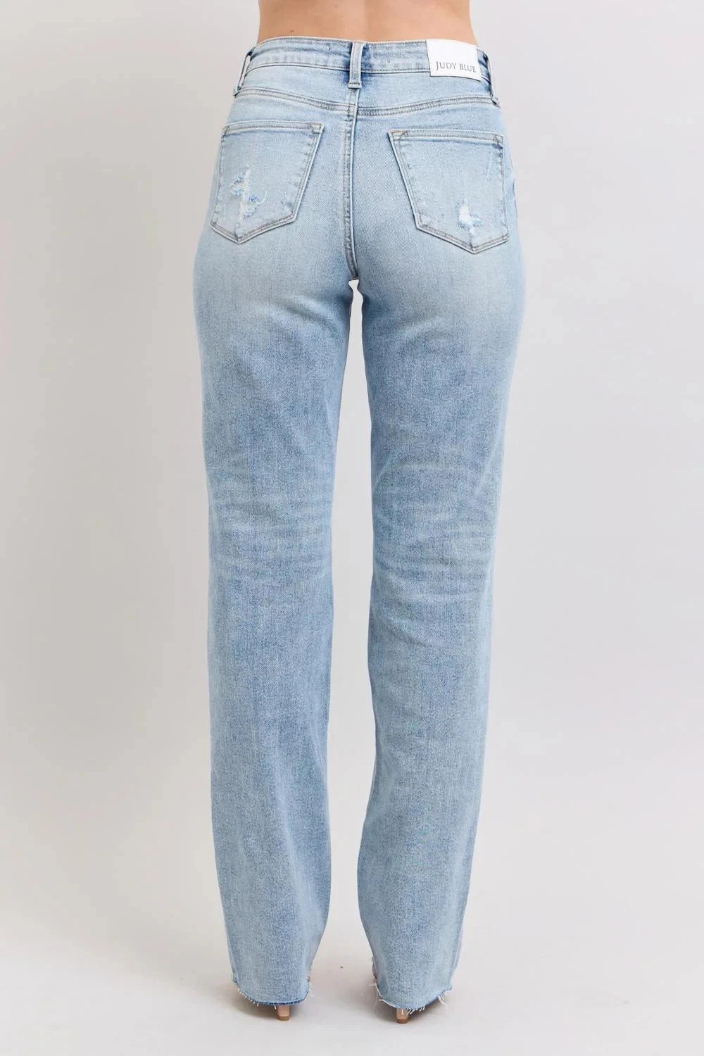 Judy Blue MR Light Wash Dad Jeans