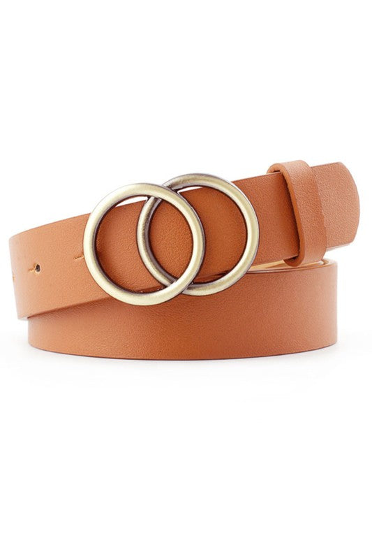 Accity Double Ring Buckle Fashion Belt